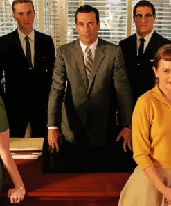 Mad Men paint by number