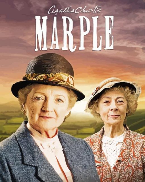 Marple Poster paint by number