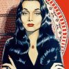 Morticia Art paint by number