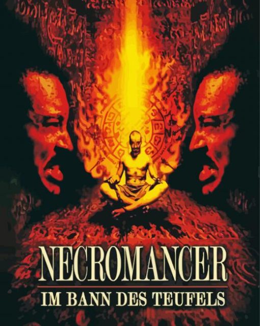 Necromancer Movie Poster paint by number