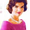 Pretty Jacqueline Kennedy Onassis paint by number