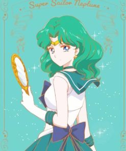 Sailor Neptune paint by number