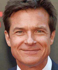The Actor Jason Bateman paint by number