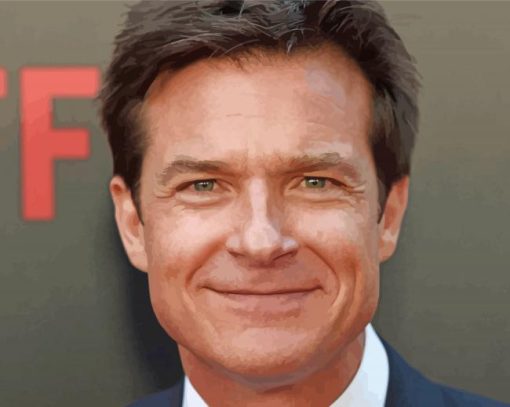 The Actor Jason Bateman paint by number