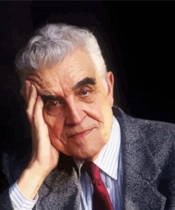 The French Historian Rene Girard paint by number