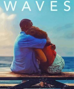 Waves Poster paint by number