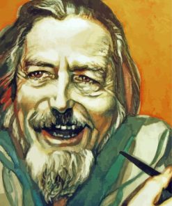 Alan Watts Art paint by number
