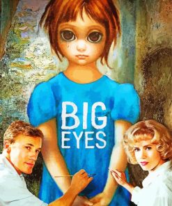 Big Eyes Movie paint by number
