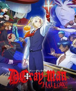 D Gray Man Anime paint by number