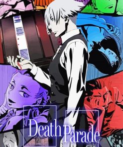 Death Parade Poster paint by number