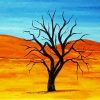 Desert Tree Art paint by number