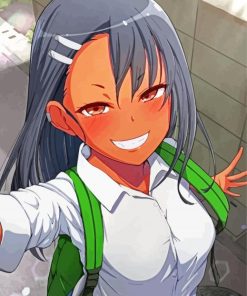 Dont Toy With Me Kiss Nagatoro Anime paint by number