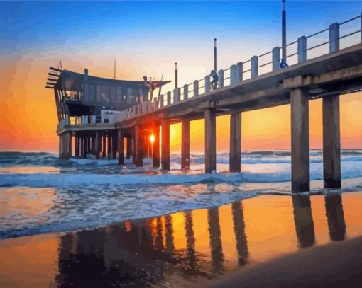 Durban Moyo Pier paint by number