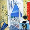 Interior With Violin Case By Henri Matisse paint by number