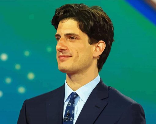 Jack Bouvier Kennedy Schlossberg paint by number