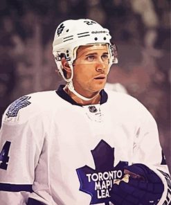 John Michael Liles Hockey Player paint by number