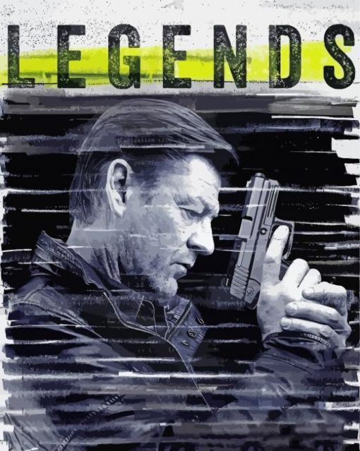 Legends Poster paint by number