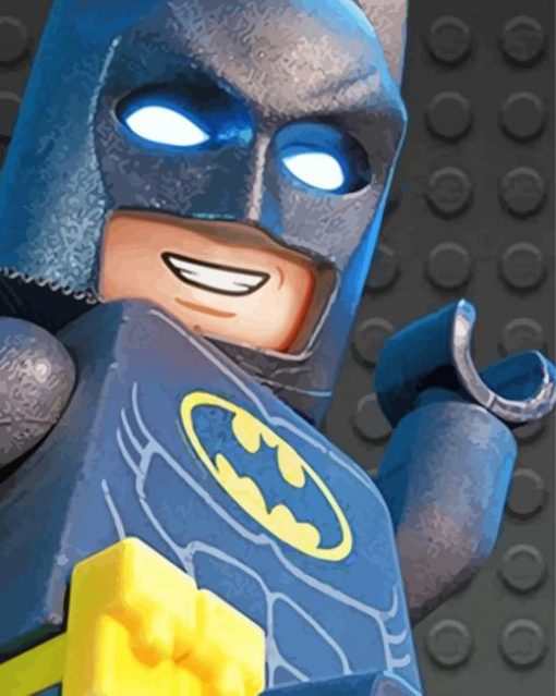 Lego Batman paint by number
