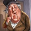 Miss Marple Caricature paint by number