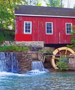 Morningstar Mill St Catharines paint by number