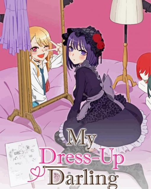My Dress Up Darling Anime paint by number