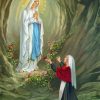 Our Lady Of Lourdes Art paint by number