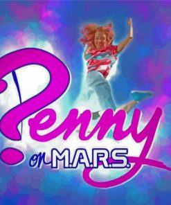 Penny On Mars Logo paint by number