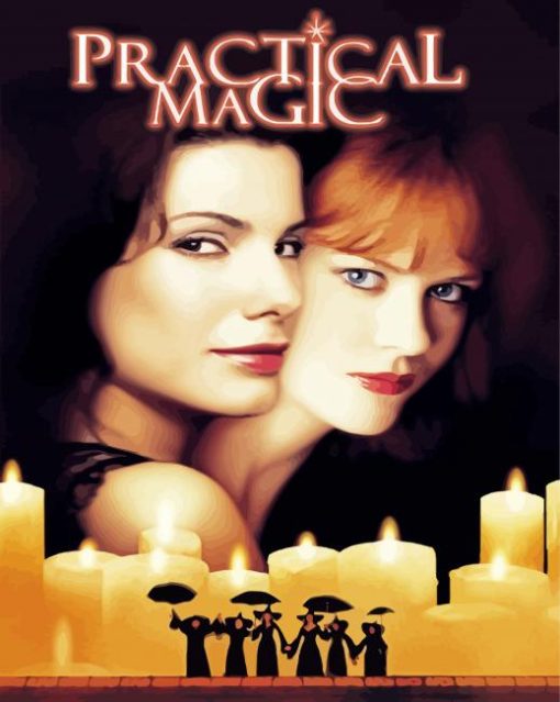 Practical Magic Movie Poster paint by number