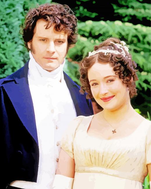 Pride And Prejudice Mr Darcy paint by number