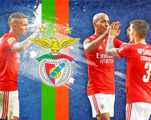 SL Benfica Football Club paint by number