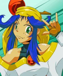 Saber Marionette J Character paint by number