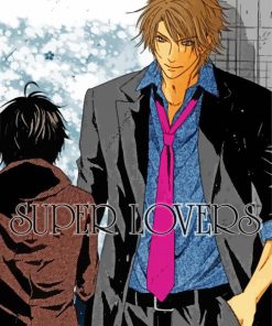 Super Lovers Anime Poster paint by number