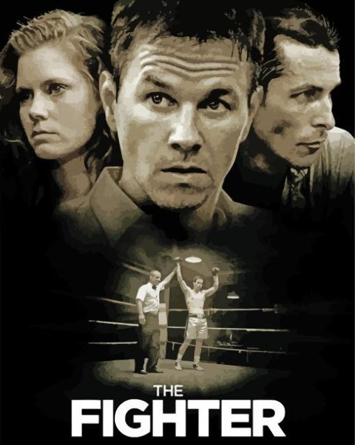 The Fighter Movie Poster paint by number