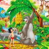 The Jungle Book Cartoon paint by number