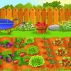 Vegetables Garden paint by number