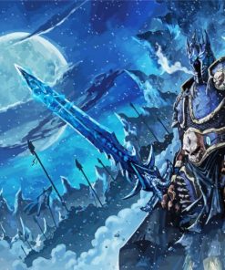 Warcraft The Rise Of Lich King paint by number