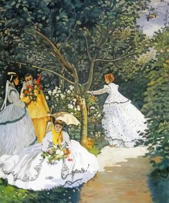 Women In The Garden paint by number