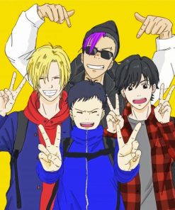 Aesthetic Banana Fish Anime paint by number