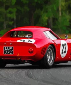 Aesthetic Ferrari 250 GTO paint by number