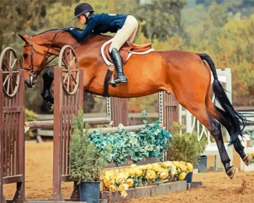 Aesthetic Hunter Jumpers paint by number