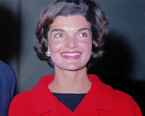 Aesthetic Jacqueline Kennedy Onassis Art - Paint By Number - NumPaints ...