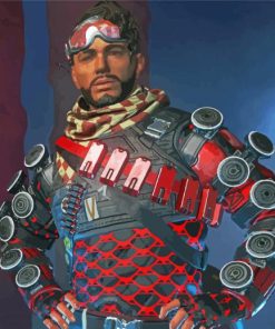 Aesthetic Mirage Apex Legends paint by number