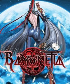 Bayonetta Video Game Poster paint by number