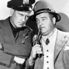 Black And White Abbott And Costello paint by number