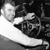 Black And White Carroll Shelby paint by number
