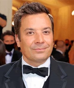Cool Jimmy Fallon paint by number