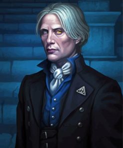 Cool Grindelwald Art paint by number