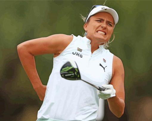 Gorgeous Lexi Thompson paint by number