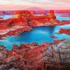 Lake Powell Landscape paint by number