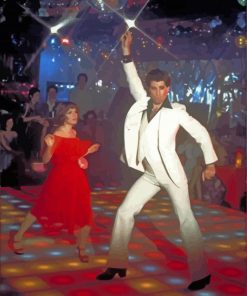 Saturday Night Fever Movie paint by number